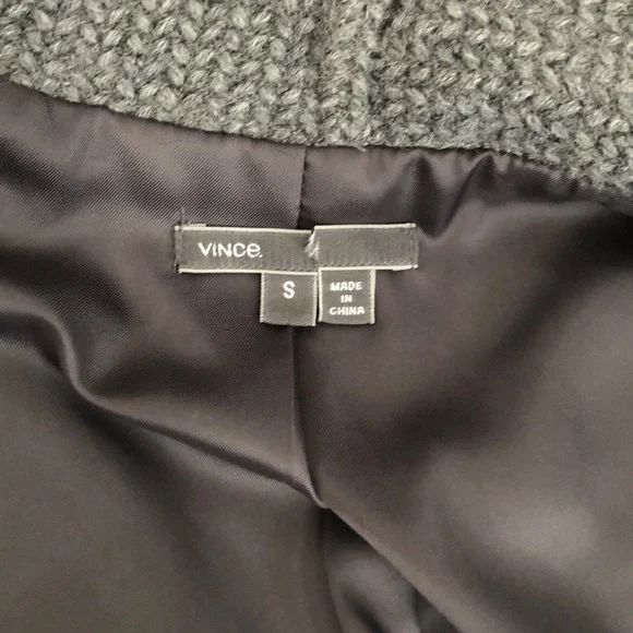Vince Tweed and Leather jacket - Picture 13 of 13